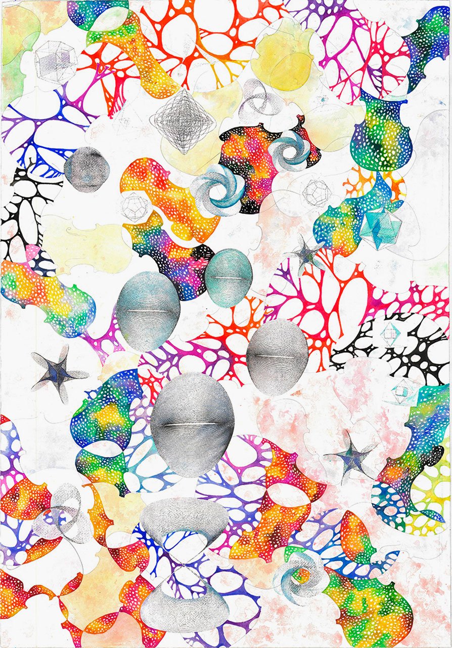 Utopie Elettriche, work on cut paper
